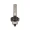 BOSCH Hartmetall-Kugellager-Hohlkehlfräser 20,7 (r=4 mm) x 9 x 53 x 8 mm