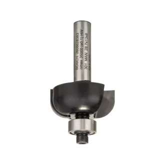   BOSCH Hartmetall-Hohlkehlfräser mit Kugellager 28,7 (r=8 mm) x 13 x 54 x 8 mm