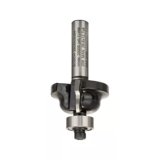   BOSCH Hartmetall-"B"-Profilfräser mit Kugellager 28,6 (r=4 mm) x 8 x 12,4 x 54 x 8 mm