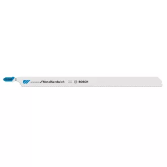   BOSCH Decoupage-Sägeblatt T 1018 AFP / 250 mm Wellenzahnung, für Metall-Sandwichplatten (3 Stück)