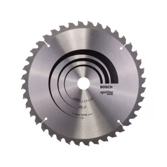   BOSCH Sägeblatt für Holz 305 x 30 x 2,5 mm / 40T Optiline Wood ATB / N