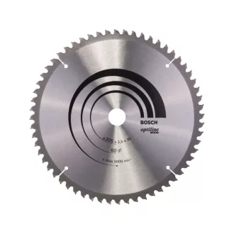   BOSCH Kreissägeblatt für Holz 305 x 30 x 2,5 mm / 60T Optiline Wood ATB / N