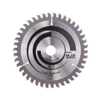   BOSCH Universal-Sägeblatt 150 x 20/16 x 2,0 mm / 42T MultiMaterial HLTCG