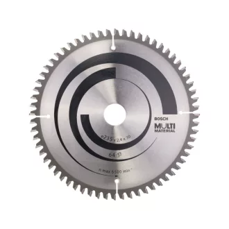   BOSCH Sägeblatt universal 235 x 30/25 x 2,4 mm / 64T MultiMaterial HLTCG
