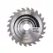 BOSCH Sägeblatt für Holz 180 x 30/20 x 2,6 mm / 24T Optiline Wood ATB