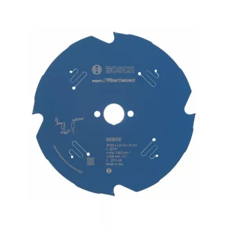  BOSCH Sägeblatt für Betonplatten 160 x 20 x 2,2 mm / 4T Expert für FiberCement