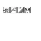 BOSCH Säbelsägeblatt für Metall S 1122 BF 225 mm / 14TPI Bimetall (2 Stück)