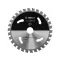 BOSCH Sägeblatt für Metall 136 x 1,6 x 20 mm / 30T Standard für Stahl