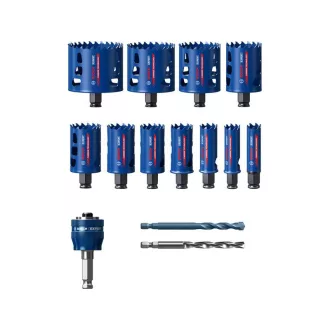   BOSCH EXPERT Rundschneider-Set im 14-teiligen Koffer. Robustes Material