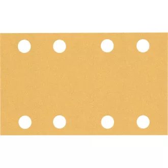   BOSCH EXPERT C470 Klett-Schleifblatt 8 Löcher 80 x 133 mm / P120 (10 Stück)