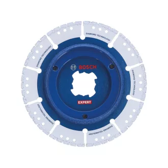   BOSCH EXPERT X-LOCK Diamant-Trennscheibe 125 x 2,8 x 3,2 x 22,2 mm für Metall- und Rohrschnitt