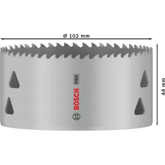   BOSCH PRO Lochsäge 102 mm (8% Kobalt) Gewinde Multi Material