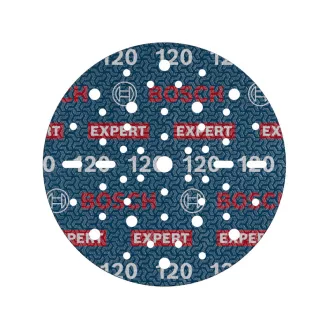   BOSCH EXPERT O780 Kletthaftende Schleifscheibe 150 mm / P120 mit keramischen Körnern (6 Stück)