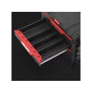 QBRICK SYSTEM PRO 2.0 Rollende Werkzeugkiste mit 3 Schubladen