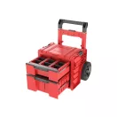 QBRICK SYSTEM PRO 2.0 Rollende Werkzeugkiste mit 2 Schubladen Red Ultra HD
