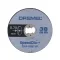 DREMEL EZ SpeedClic Schneidscheibe 38 mm (5 Stück)
