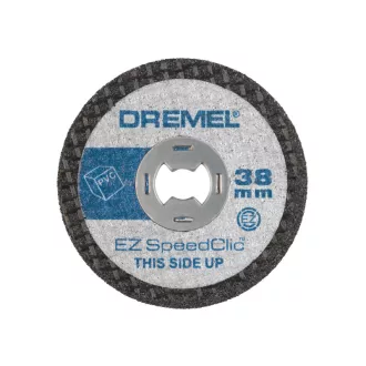   DREMEL EZ SpeedClic Schneidescheibe für PVC 38 mm (5 Stück)