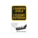 VOREL Messerschärfer 3 Stufen