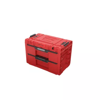   QBRICK SYSTEM PRIME 2 Werkzeugbox mit 2 Schubladen Red Ultra HD
