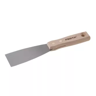 FESTA Stahlspachtel 50 mm Holzstiel