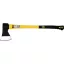 VOREL Axt 1,25 kg Glasfaserstiel mit PVC-Griff