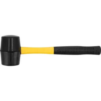 VOREL Gummihammer 700 g Fiberglasstiel 56 mm