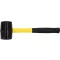 VOREL Gummihammer 1.000 g Fiberglasstiel 66 mm