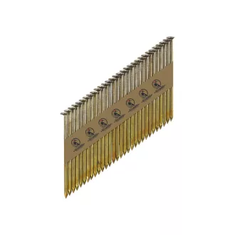   WOODPECKER Flachkopfnagel 2,8 x 90 mm 34° D-Kopf glatt glänzend (2000 Stück)