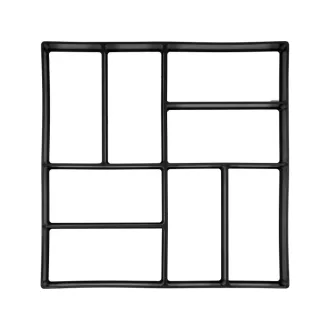 VOREL Pflastersteinschablone 400 x 400 x 40 mm