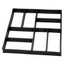 VOREL Pflastersteinschablone 400 x 400 x 40 mm