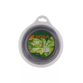 ROSA Rasenmäher Damil 3,15 mm x 15 m verstärktes Quadrat