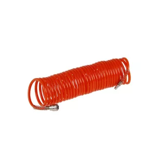   FESTA Pneumatikschlauch (Spirale) mit Schnellkupplung 8 mm x 10 m