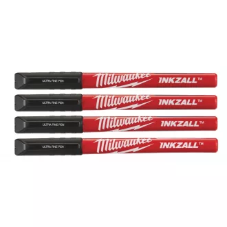 MILWAUKEE INKZALL™ Markerfilz schwarz 0,6 mm (4 Stück)