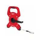 MILWAUKEE Maßband 60 m x 13 mm mit Rahmen-Glasfaserband