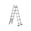 Teleskopleiter 3,8 m klappbar