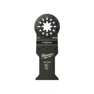   MILWAUKEE Tauchsägeblatt (für Weichholz) 35 x 42 mm Multitool Starlock (10 Stück)