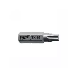 MILWAUKEE Bitspitze Torx TX20 x 25 mm (25 Stück)