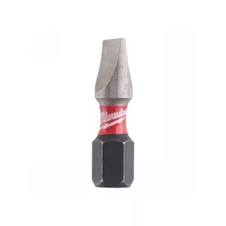 MILWAUKEE Bit-Set SL1,2 x 6,5 x 25 mm, 2-teilig, Shockwave