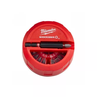 MILWAUKEE Bit-Set, 15-teilig, Shockwave