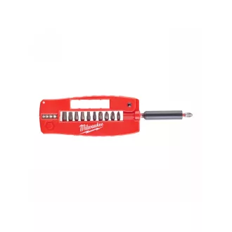   MILWAUKEE Schraubendreher-Bit-Set, 12-teilig, V2 Shockwave Impact Duty™
