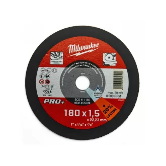   MILWAUKEE Trennscheibe für Metall 180 x 1,5 x 22,2 mm Inox gerade SC41 PRO+