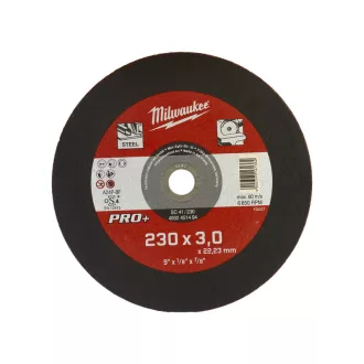   MILWAUKEE Trennscheibe für Metall 230 x 3,0 x 22,2 mm gerade SC41 PRO+