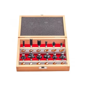 MILWAUKEE Fräser-Bit-Set 12-teilig 8 mm
