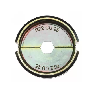   MILWAUKEE Crimpeinsatz für R22 Cu 25 Sechskantform M18 HCCT-Maschine