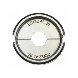   MILWAUKEE Crimpeinsatz für DIN22 AL 35 Sechskantform M18 HCCT-Maschine
