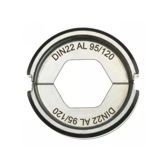   MILWAUKEE Crimpeinsatz DIN22 AL 95/120 Sechskantform für M18 HCCT-Maschine