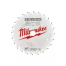 MILWAUKEE Sägeblatt für Holz 165 x 20 x 2,2 mm / 24T ATB