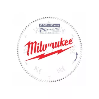   MILWAUKEE Sägeblatt für Aluminium 305 x 30 x 3,0 mm / 96T TF NEG