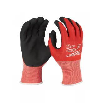   MILWAUKEE Arbeitsschutzhandschuhe, schnittfest, doppelt mit Nitril getaucht, M/8