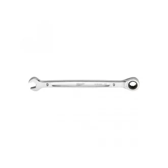 MILWAUKEE Ratschenschlüssel 9 mm / 156 mm CrV MAX BITE™